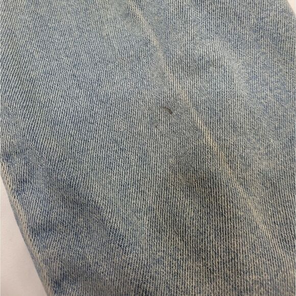 HOLLISTER plaid patchwork ultra high rise dad jeans straight leg 3/26 ASO TV - Picture 8 of 13